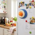 Durable Self Discipline Magnetic Mechanical Timer 60 Minutes Adsorbable Refrigerator Magnet Timer Timer Reminder Round Visual Countdown Timer Kitchen. 