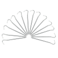 NAMUNY Tent Pegs 28 Pieces, 18cm Metal Tent Hooks Pegs Pegs for Tents, Stakes Nails for Camping Awning Netting. 