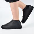 Shoe Cover Silicon Gel Waterproof Rain Shoes Covers Reusable Rubber Elasticity Overshoes Anti-slip for Boots Protector. 