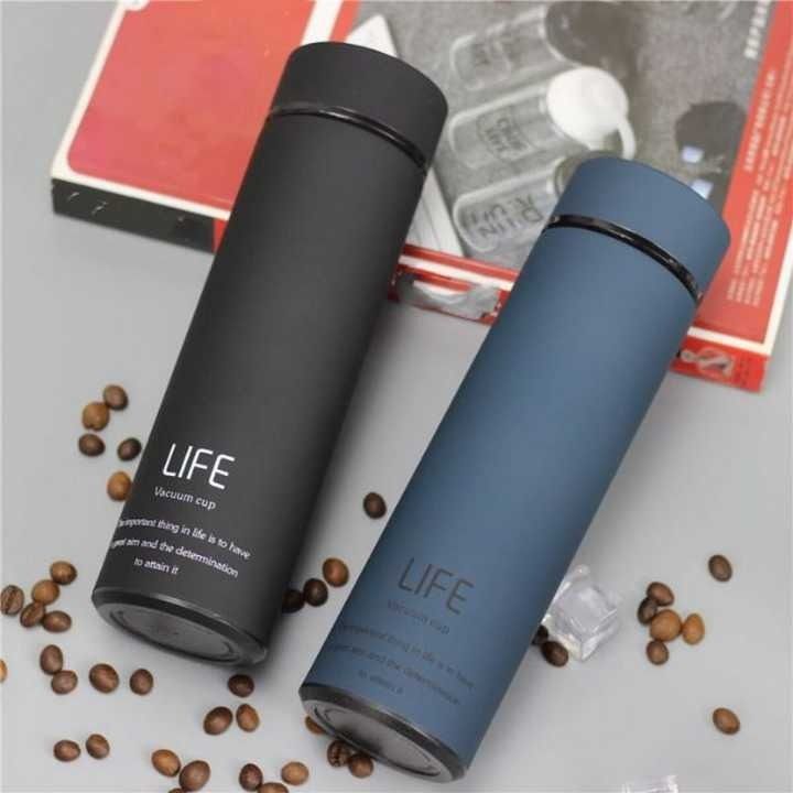 Life Portable Stainless Steel Vacuum Flask Thermos Coffee Cup Travel Water Bottle 450ml