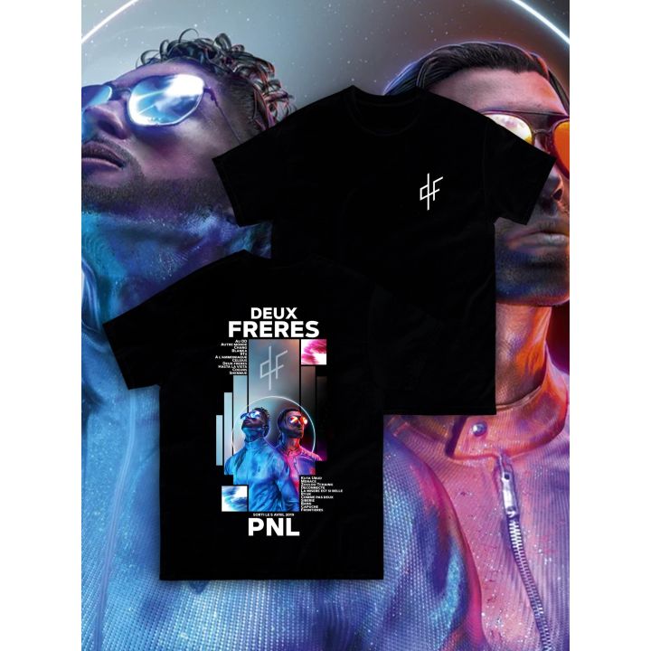 HOT Le Monde Chico T Shirt PNL Album French Rapper Graphic Print T-shirt Men Women Hip Hop Fashion Short Sleeve Tee Shirt Streetwear