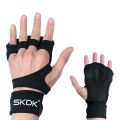 SKDK Weight Lifting Gym Gloves Breathable Full Palm Protection Workout Gloves Support for Fitness. 