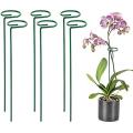 Pack Of 12 Garden Stakes Metal Plant Support Sticks. 