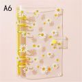 New School Supplies Stationery Transparent Folders A5A6 Notebook Binder Binder Pockets. 