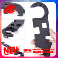 Outdoor Multifunctional Steel Combat Barrel Nut Removal Wrench Spanner Tool. 
