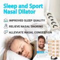 Nasal Strips Kit for Sleeping, Magnetic Nose Clip for Snoring, Skin Safe Nose Strips for Breathing, Extra Strength Snore Stopper for Home Travel Anti Snoring Devices. 