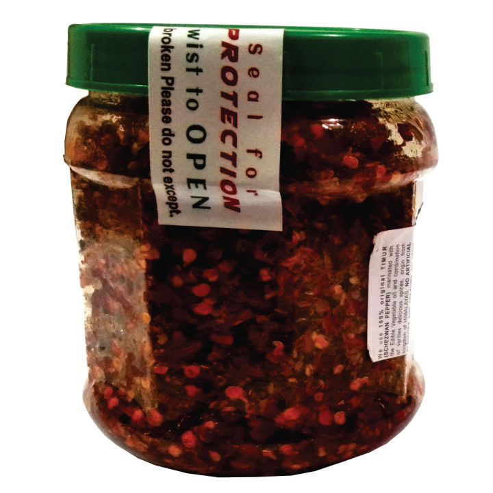 Himalayan%20Food%20Products%20Timur%20Ko%20Chhop%20Achar%20Spicy%20Tasty%20Juicy%20Red%20Pickle%20300gm%20Jar%20-%20Image%203