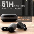 Boult Audio Y1 Z20 Truly Wireless Bluetooth Ear buds with 51 Hours Playtime, Zen™ Clear Calling ENC Mic, Made in India, Low Latency Gaming, Rich Bass Drivers, IPX5, TWS earbuds bluetooth wireless (Black). 