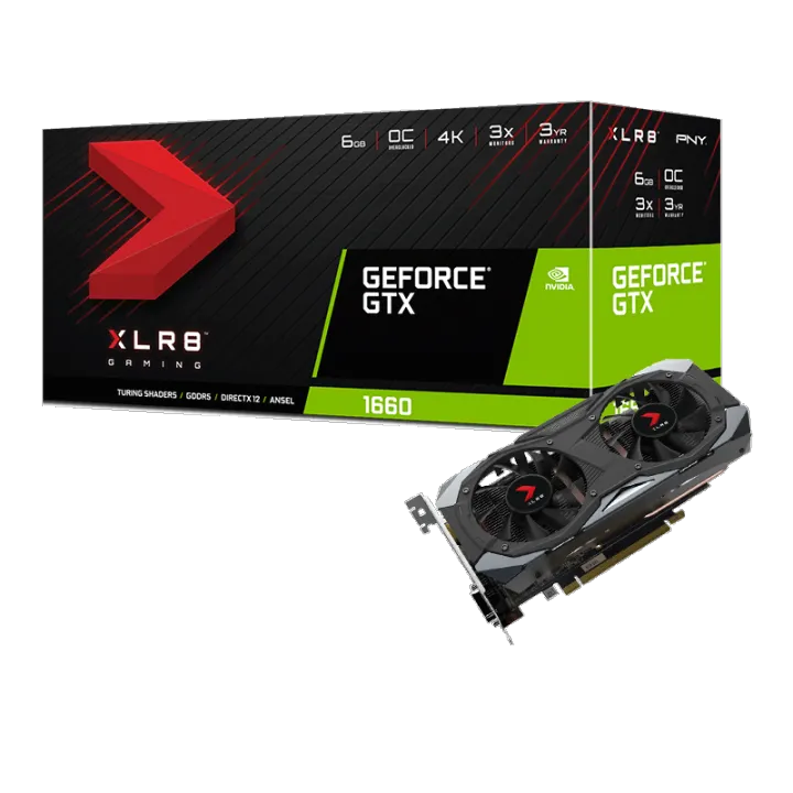 PNY GeForce GTX 1660 6GB XLR8 Gaming Overclocked Edition - Image 7