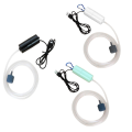 NAMUNY Aquarium Oxygen Pump, Fish Tank USB Silent Air Compressor, Aerator Aquarium Accessories. 