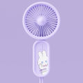 Handheld sling small fan usb charging mini candy color portable silent office student gift fan factory. 