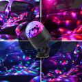 USB LED Bar Stage RGB Mini DJ Disco Lights for Car Home KTV(Electric). 