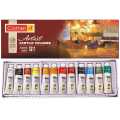 Camel Artist Acrylic Color Set of 9 ML Tube in 12 Shades (Set of 12, Multicolor) By Mitrata. 
