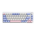 Zifriend ZA68pro RGB Hot Swappable Mechanical Keyboard 68 Keys With Volume Knob Gasket Mount. 