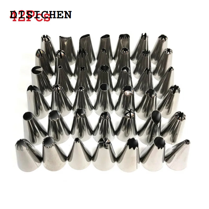 DISICHEN%20%E3%80%902025%20Version%E3%80%91%2024-48Pcs/Set%20Pastry%20Nozzle%20Stainless%20Steel%20Icing%20Piping%20Nozzles%20DIY%20Cake%20Fondant%20Cream%20Decorating%20Supplies%20Kitchen%20Bakery%20Tools%20-%20Image%207
