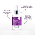 The Derma Co 2% Alpha Arbutin Face Serum for Dark Spots & Uneven Skin Tone - 30 ml. 