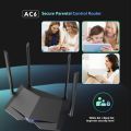 Tenda AC1200 Smart Wi-Fi Router, High Speed Dual Band Wireless Internet Router With Smart APP, 4 x 100 Mbps Fast Ethernet Ports AC6 Black. 