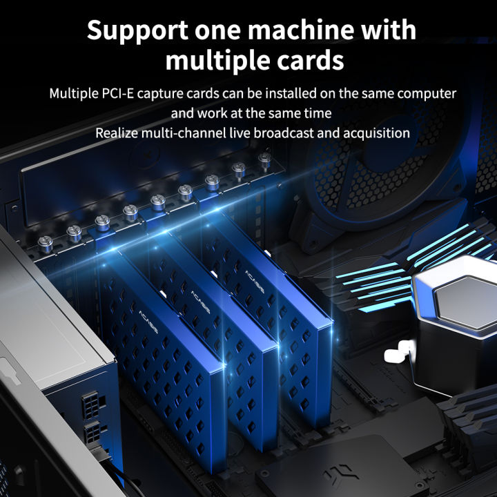 ACASIS%201080P60HZ%204-Channel%20Built-in%20HDMI%20Capture%20Card%20PCIE%202.0%20X4%20Upgraded%20Version%20With%20Cooling%20Fan%20-%20Image%205