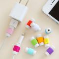 Phone Charging Cable Protector USB Cord Protecotor Winder Cover for iphone Samsung Headphone Cord Wires Protection Clips. 