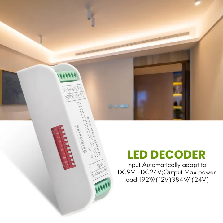 Mini%204%20Channel%20DMX%20RGBW%20Decoder%2016A%20RGB%20RGBW%20Strip%20Controller%20-%20Image%204