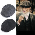 Beret French Beret Black Boy Retro Simple 【3C】 Baker Beret Ladies Men's Berets. 