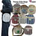 Hemp Side Bags Made In Nepal. 