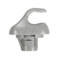 NEW 【Innovative design】1pcs Gray Sun Visor Clip Fit For Honda Cr-V Civic Accord Odyssey Pilot Durable Plastic Interior Parts Creative Car Accessories. 
