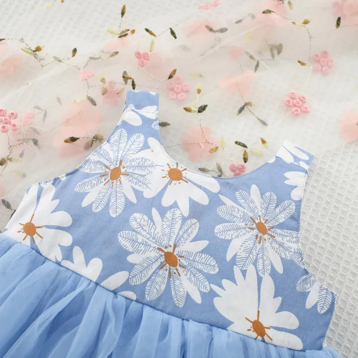 Summer%20New%20Baby%20Girls%20Dress%20Halter%20Bow%20Floral%20Mesh%20Shaggy%20A-line%20Dress%20Sweet%20Princess%20Dress%20Birthday%20Party%20Team%20Dress%20-%20Image%205