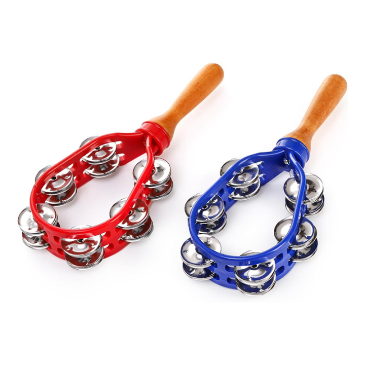 JAERBEE%202%20Pack%20Double%20Row%20Metal%20Jingles%20Hand%20Held%20Tambourine,%20Hand%20Percussion%20Instrument,%20Musical%20Bells%20for%20School%20-%20Image%204
