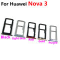 SIM Card Tray Slot Holder Adapter For Huawei Nova 3 3e 3i Accessories. 