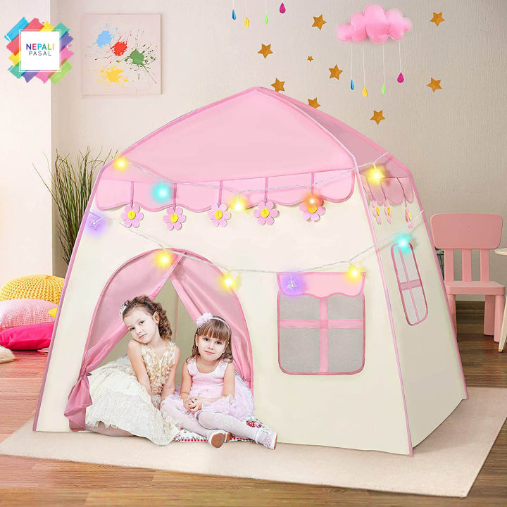 Princess%20Castle%20Play%20Tent%20For%20Kids%20-%20Image%203