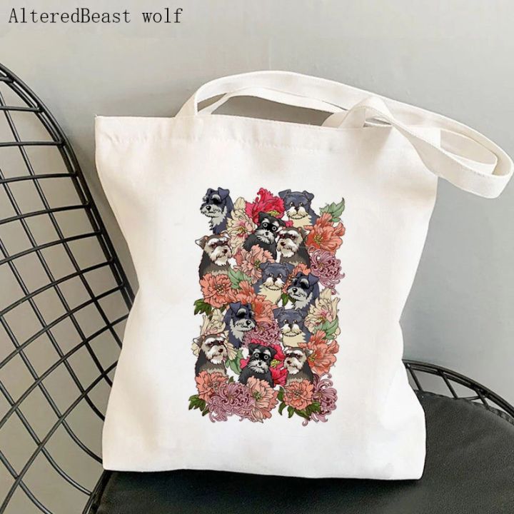 Shopping%20Bag%20For%20Women%20Beagle%20Dog%20Yoga%20Printed%20Kawaii%20Bag%20Harajuku%20Shopping%20Canvas%20Shopping%20Bag%20Girl%20Handbag%20Tote%20Shoulder%20Handbag%20J4EE%20-%20Image%205