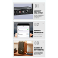 DAC Bluetooth 5.3 Audio Receiver Digital to Analog Converter 3.5mm AUX//Coaxial/USB U-Disk Karaoke Wireless Adapter. 