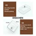 DISICHEN 1 Pcs Stainless Steel Butter Dish with Plastic Lid Bread Dessert Plate Cheese Storage Keeper Tray Kitchen Tools Butter Plates Affordable. 