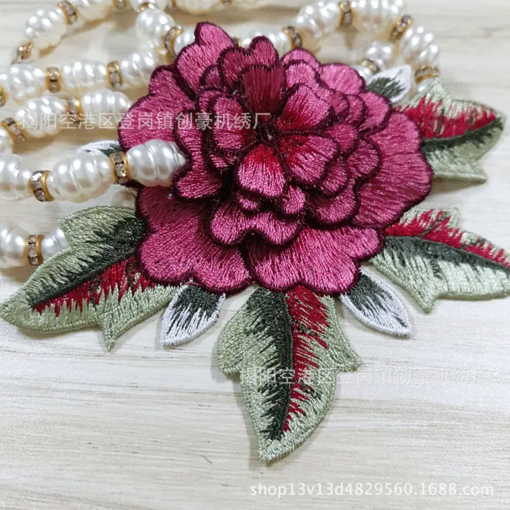 Chuanghao%20Colorful%20Multi-layer%203D%20Embroidery%20Applique%20DIY%20Decoration%20Clothing%20Accessories%20Shoe%20Flower%20-%20Image%203