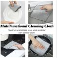 Multipurpose Wire Dishwashing Rags for Wet and Dry Stainless Steel Scrubber for Utensils Non-Scratch Wire Dishcloth for Washing Dishes Sinks Counters Easy Rinsing Machine Washable(Pack of 10). 