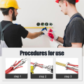 NCANRUI Wire Stripping and Twisting Tool,for Drill Twister Wire Stripper Cable Wire Connector Tool,Hex Shank Cable Wire. 