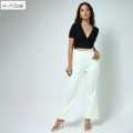 KADE White Belly Formal Pants For Women. 