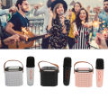 Bluetooth Speaker Karaoke Machine with Wireless Microphone, RGB Light, 6W Karaoke Speaker Supports Memory Card Playback, Covers Wide Range for Party. 