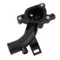OYPFXMI 2X Car Thermostat Housing Water Pump Outlet 25192985 for J Adam Corsa D /Meriva B A14Xel A14Xer. 