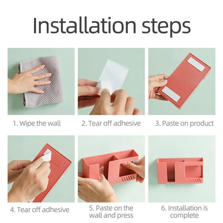 Wall%20Mounted%20Organizer%20Storage%20Box%20Remote%20Control%20Organizer%20Mobile%20Phone%20Charging%20Holder%20Stand%20Bedside%20Multifunction%20Hooks%20Rack%20(Random%20Colour)%20-%20Image%204