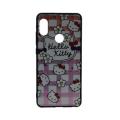 Hello Kitty Case for Xiaomi Redmi Note 5 Pro & Note 5 AI PC Back Soft Rubber Edge Cover. 