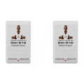 2X SW-S12 100W 110V/120V to 220V/240V Step-Up Down Voltage Transformer Converter Travel Dual Channel Power Converter. 