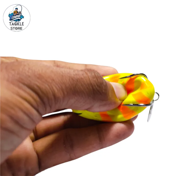 Top%20Water%206.5cm%2012g%20Soft%20Frog%20Fishing%20Bait%20Top%20Water%20Frog%20Lures%20Kit%20With%20Double%20Hook%20Sequins%20Color%20Yellow%20-%20Image%205