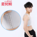 LESMASK Short TT Corset Les Corset No Bandage Hook Velcro Big Shrink Chest Small. 