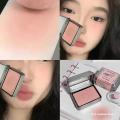 Peninsula Iron Box Blush Monochrome Drunken Rose Cheek Blusher Powder Matte Apricot Rouge Contour Palette Natural Face Makeup Luhuai CVC. 