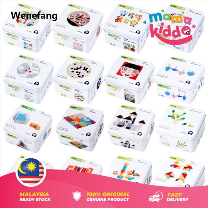 Wenefang%20MamaKiddo%20Metal%20Box%20Mini%20Puzzle%20Game%20Children%20Kids%20Baby%20Infant%20Early%20Educational%20Toys%20Domino%20Race%20Toy%20Block%203D%20Puzzle%20Cube%20Flight%20Chess%20Wooden%20Puzzle%20-%206241%20-%20Image%202