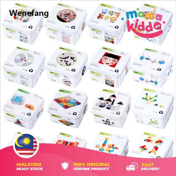 Wenefang%20MamaKiddo%20Metal%20Box%20Mini%20Puzzle%20Game%20Children%20Kids%20Baby%20Infant%20Early%20Educational%20Toys%20Domino%20Race%20Toy%20Block%203D%20Puzzle%20Cube%20Flight%20Chess%20Wooden%20Puzzle%20-%206241%20-%20Image%202
