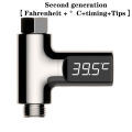 Hot Tub Water Temperature Monitor Electricity Home LED Display Shower Faucets Water Thermometer Baby Bath Temperature Meter SUNM. 