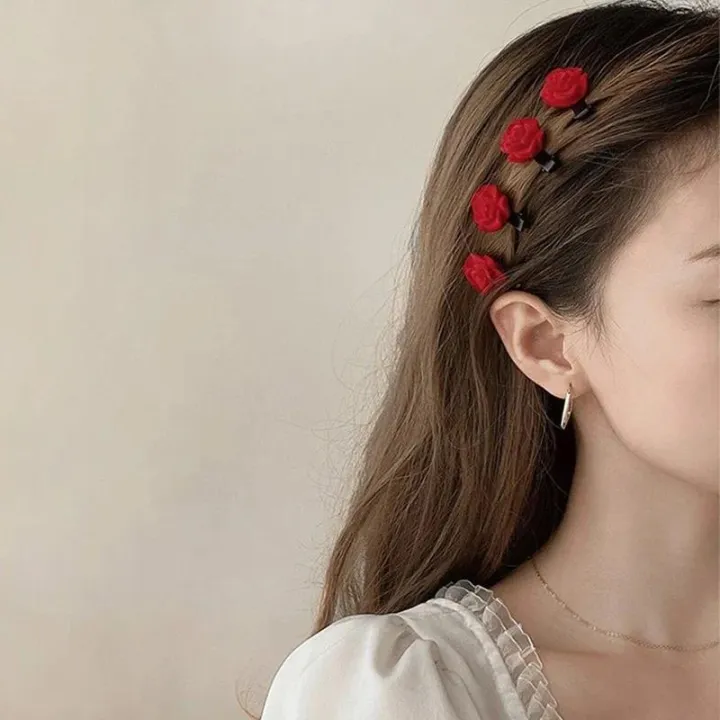 Wenefang%20Fashion%202/20pcs%20Small%20Red%20Velvet%20Rose%20Hair%20Clips%20For%20Women%20Korean%20Flower%20Hairpins%20Girls%20Elegant%20Hair%20Clip%20Pin%20Barrettes%20Hair%20Accessories%20-%20Image%206